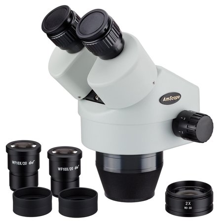 AMSCOPE 7X-90X Binocular Zoom Power Stereo Microscope Head SM790B